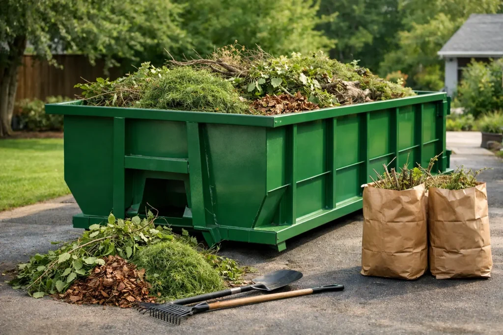 Yard Waste Dumpster Rental Made Simple