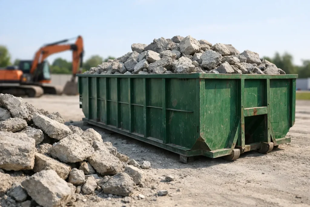 Choosing a Concrete Disposal Dumpster