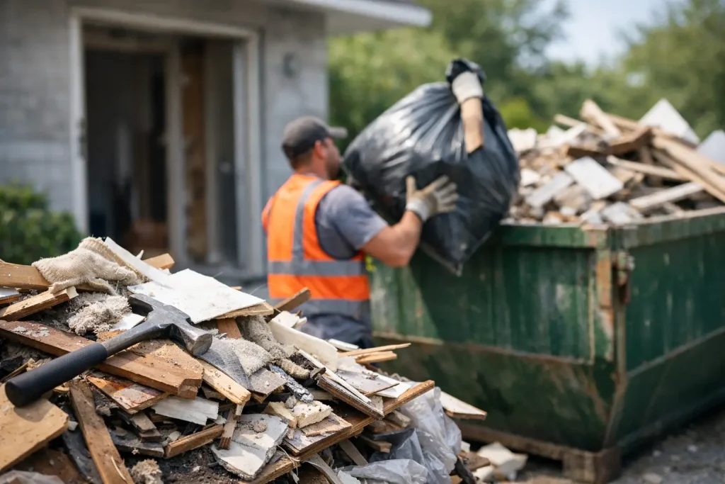 How to Dispose Remodel Debris the Right Way