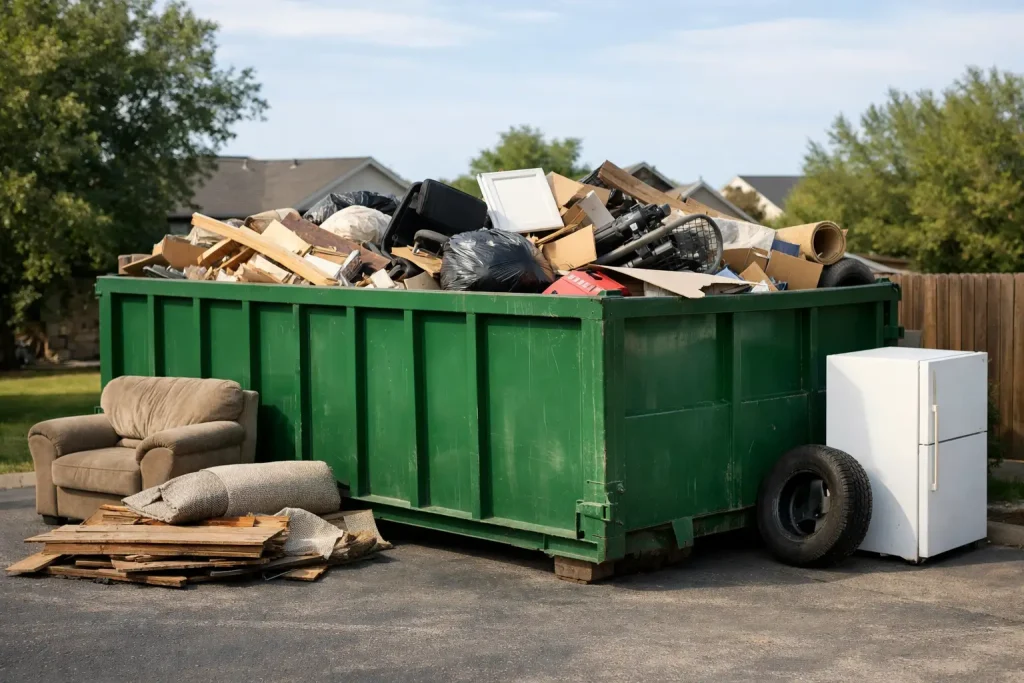 What Fits in a 20 Yard Dumpster?