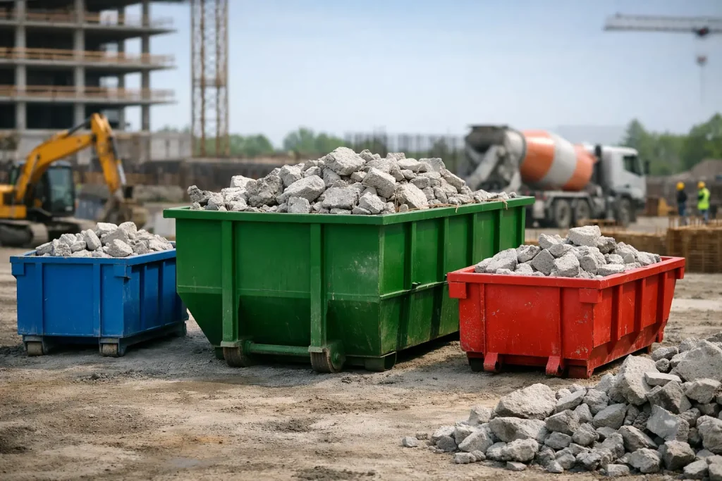 Best Dumpster Size for Concrete Jobs