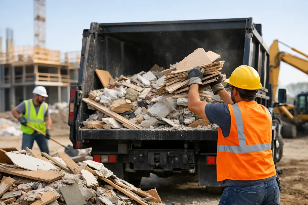 Construction Debris Pickup Service That Keeps Jobs Moving