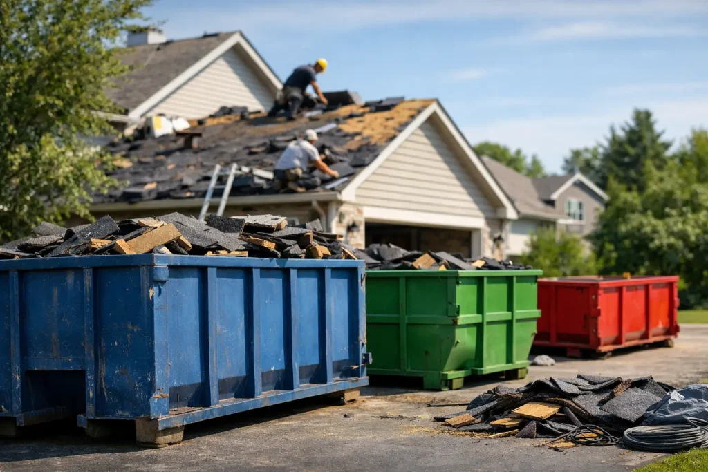 How to Pick the Best Dumpster Size for Roofing