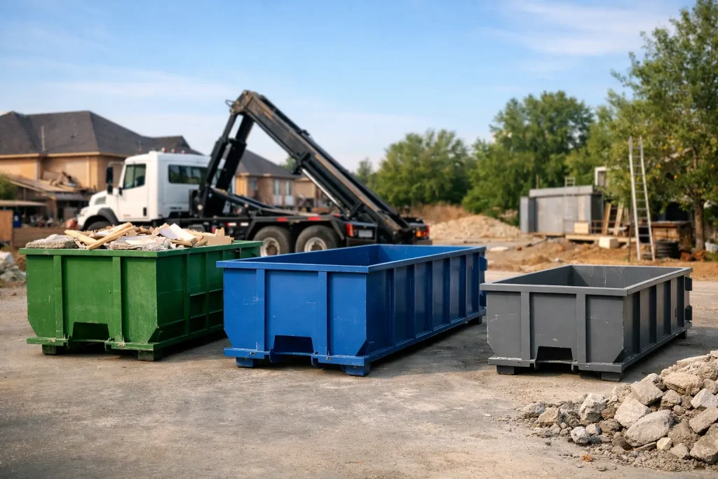 Roll Off Dumpster Modesto: Size and Timing
