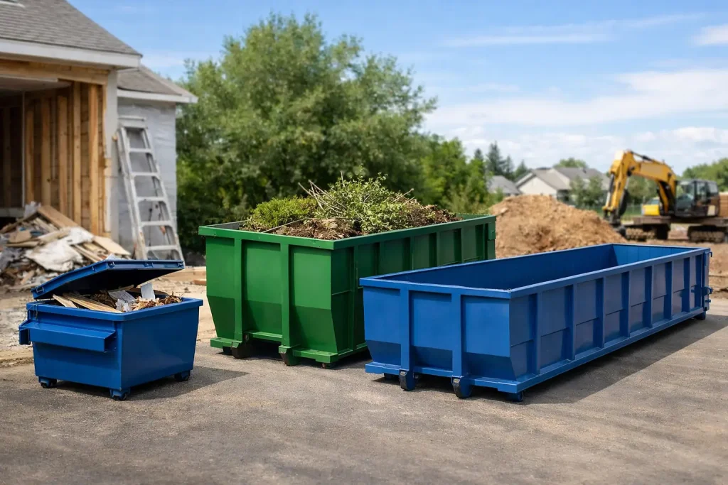 Best Dumpster Sizes for Every Cleanup Job