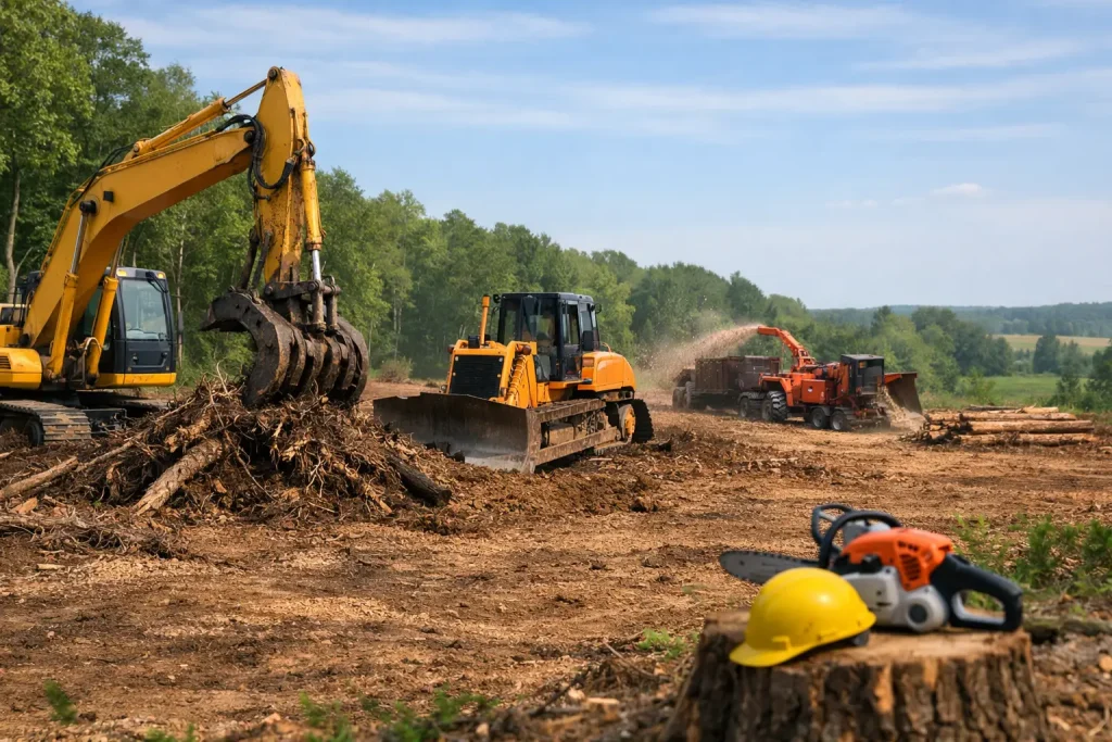 Best Ways to Clear Land for a Build Site