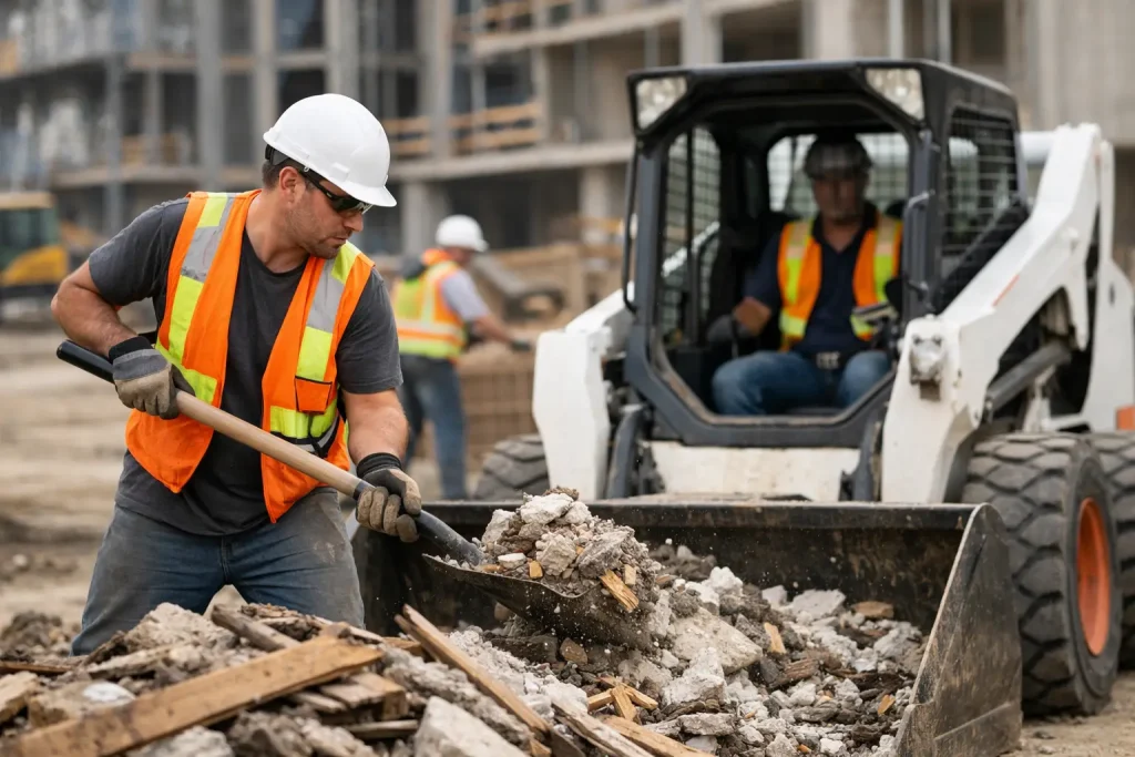 How to Clear a Jobsite Without Slowing Work