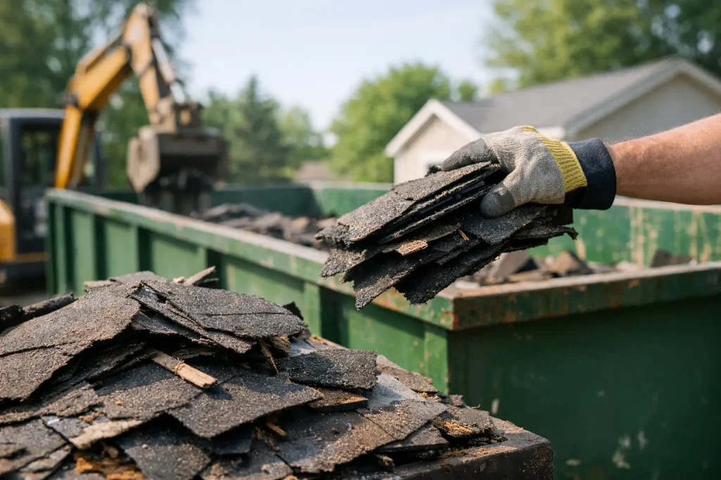 How to Dispose of Roofing Shingles Safely