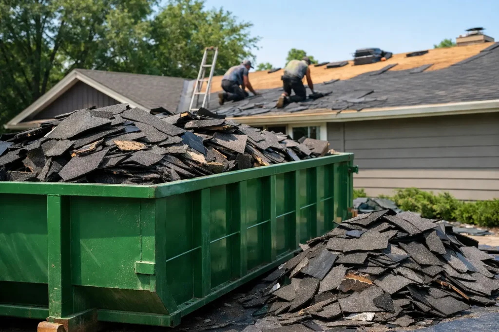 Is a 13 Yard Dumpster for Shingles Enough?